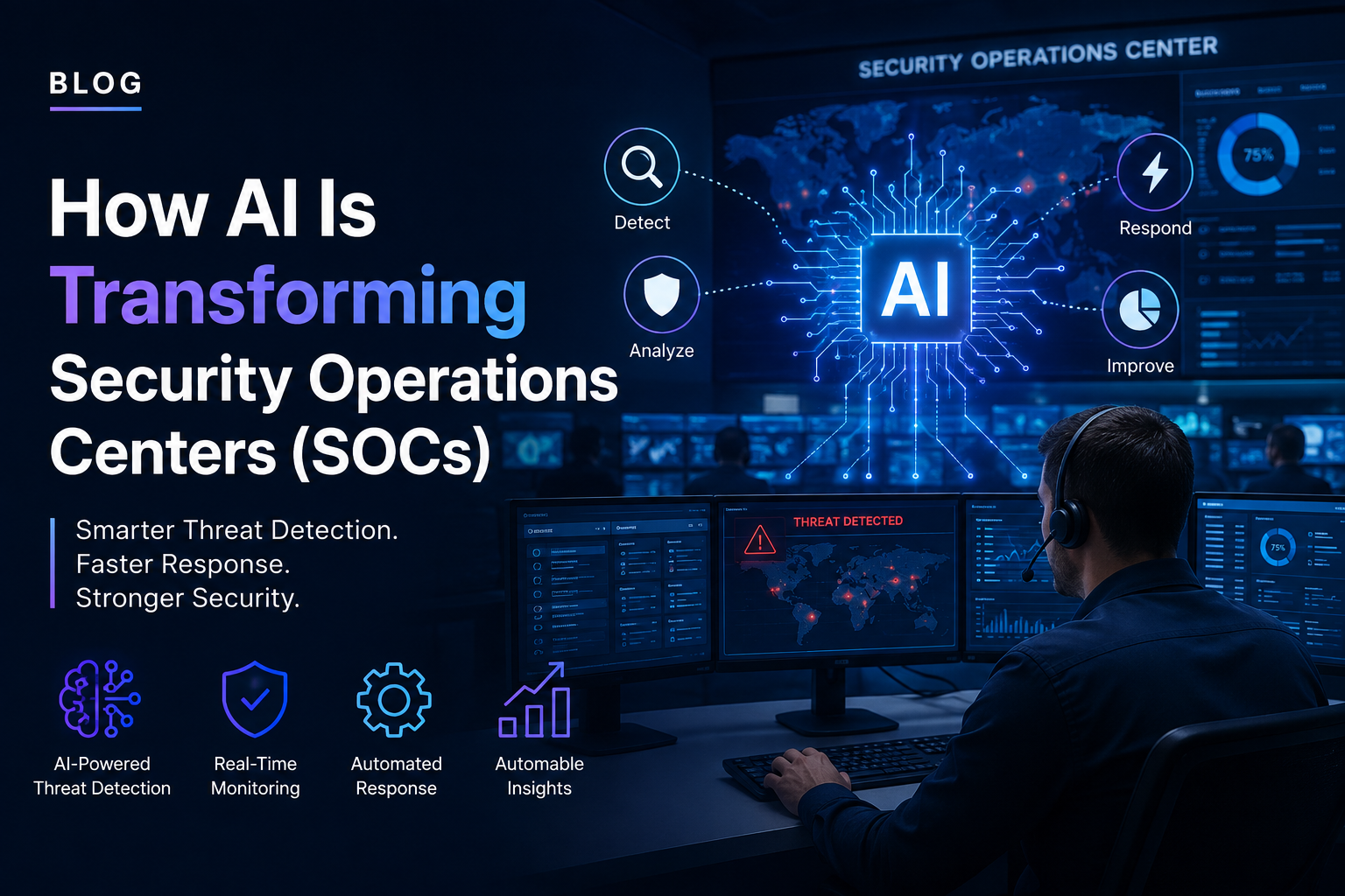 How AI Is Transforming Security Operations Centers (SOCs)
